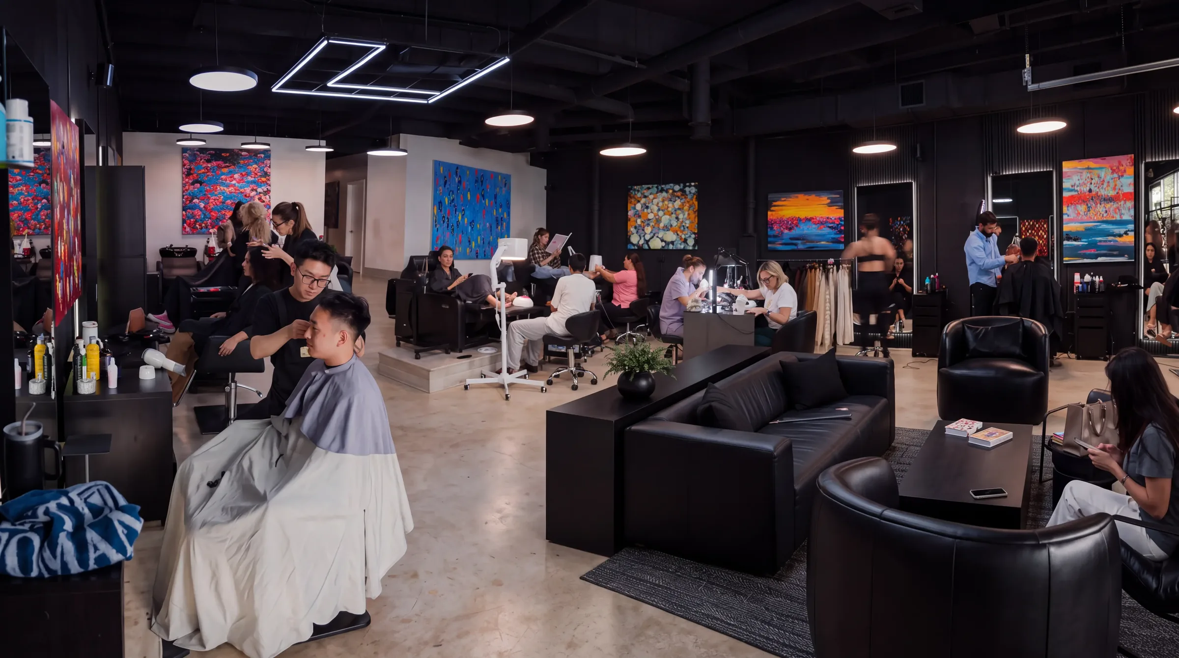Inside Enjoy It Beauty Lab: our salon and lounge